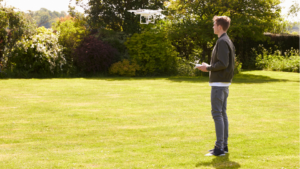 Drone in a UK Public Park