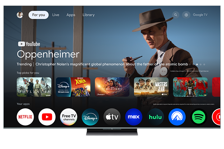 TCL QM9K series with Google TV