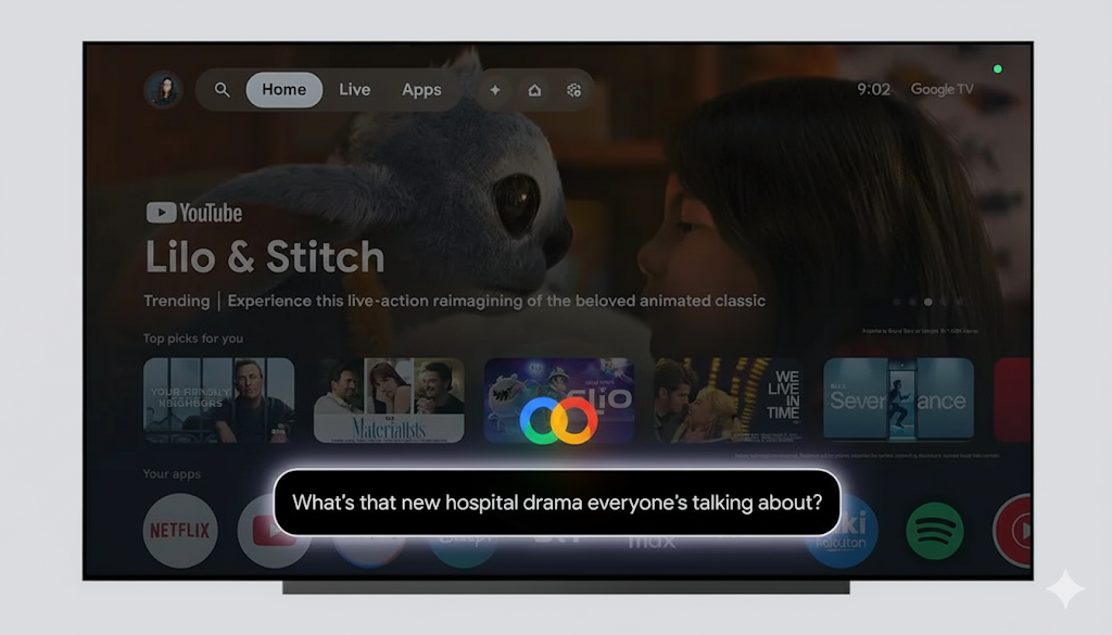 google tv gemini
