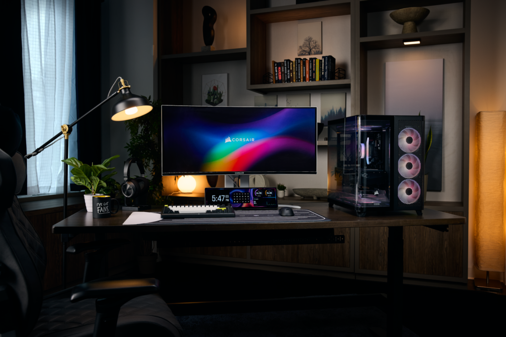 Corsair AIR 5400 on a office setup.