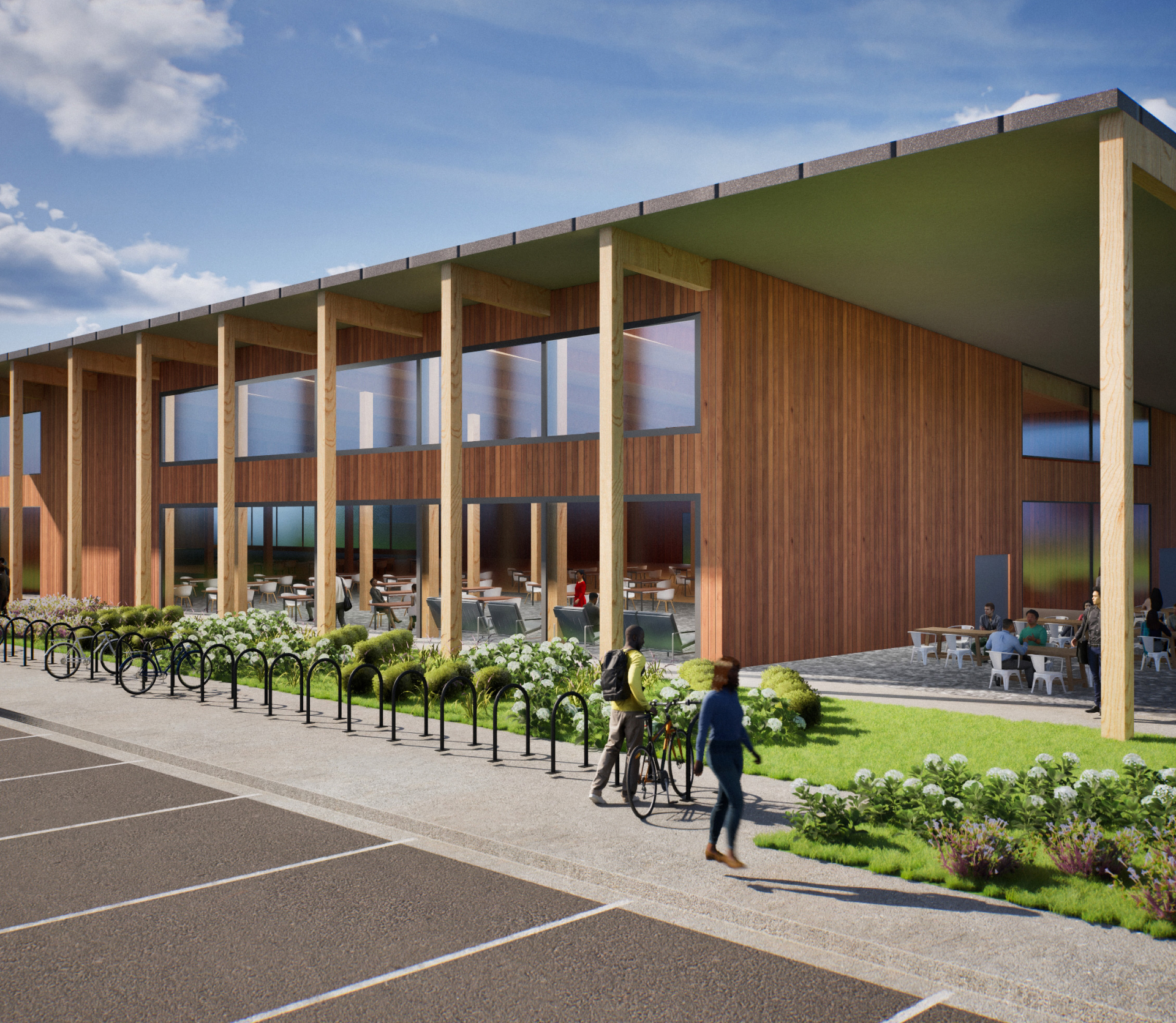 Rending of Lebanon, Indiana data center